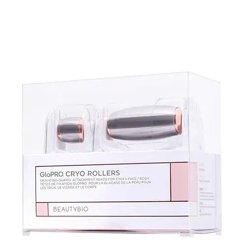 BeautyBio GloPRO Cryo Roller Duo: Skin Icing For Eyes, Face and Body